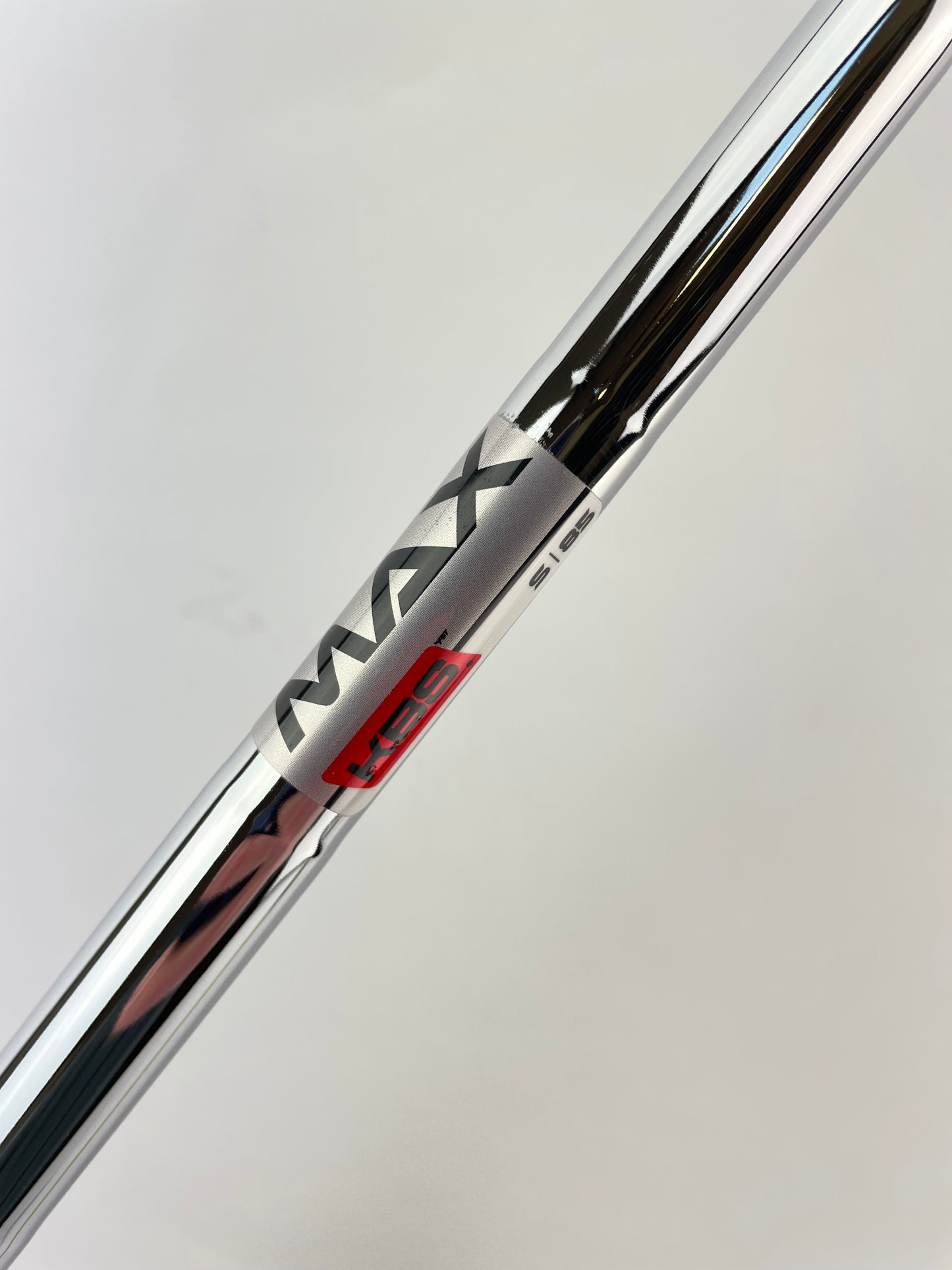 KBS Max 85 Iron Shaft Stiff Flex Steel 35.25” /0.370 Parallel Tip /23495