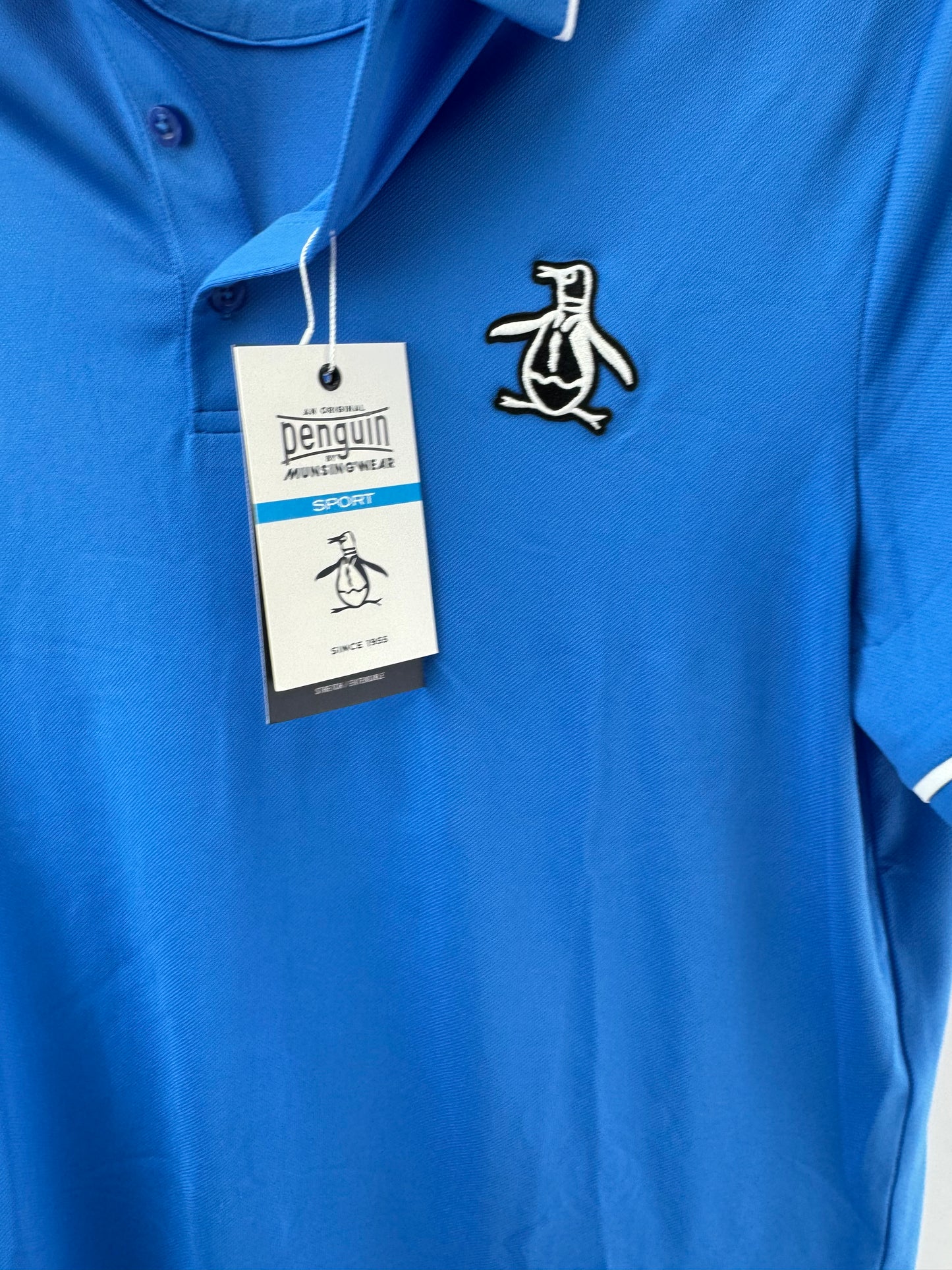 Original Penguin Golf Polo Heritage Nebulas Men’s UK Medium /24641