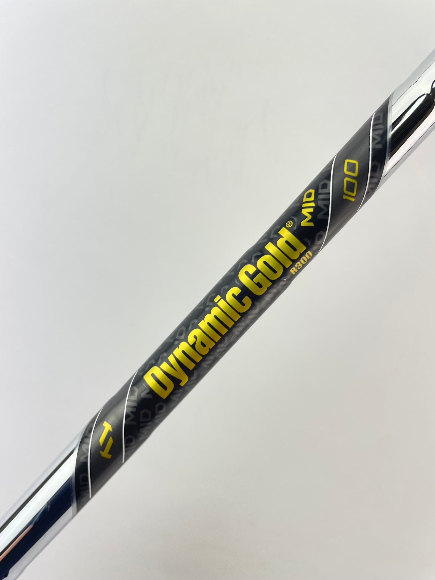Dynamic Gold Mid 100 Iron Shaft R300 Regular Flex Steel 35.75" /0.355 /23800