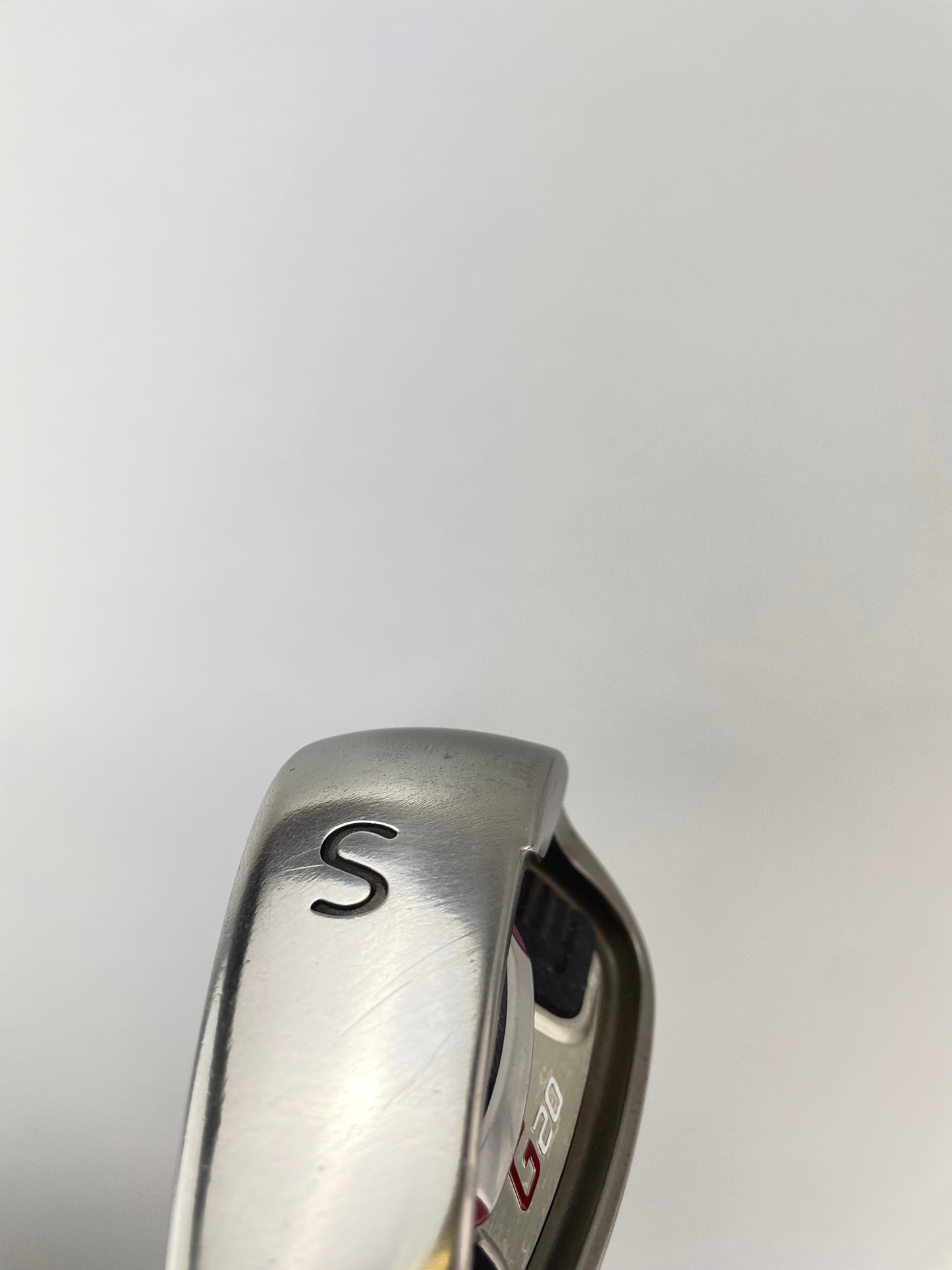 Ping G20 Sand Wedge Left Handed Black Dot Senior Flex Steel /New Grip /25534