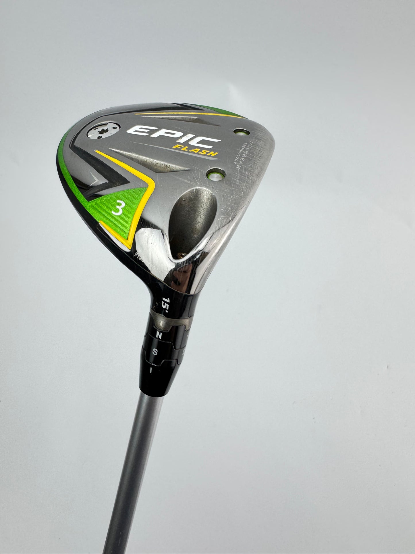 Callaway Epic Flash 3 Wood 15* Aldila Ascent 50 Senior Graphite /Right /27814