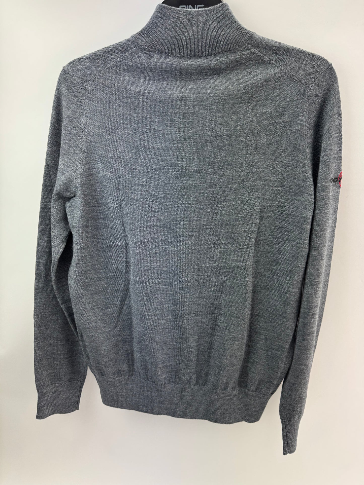 Callaway Odyssey Tour Merino Pullover 1/4 Zip UK Small /Grey /New /23860