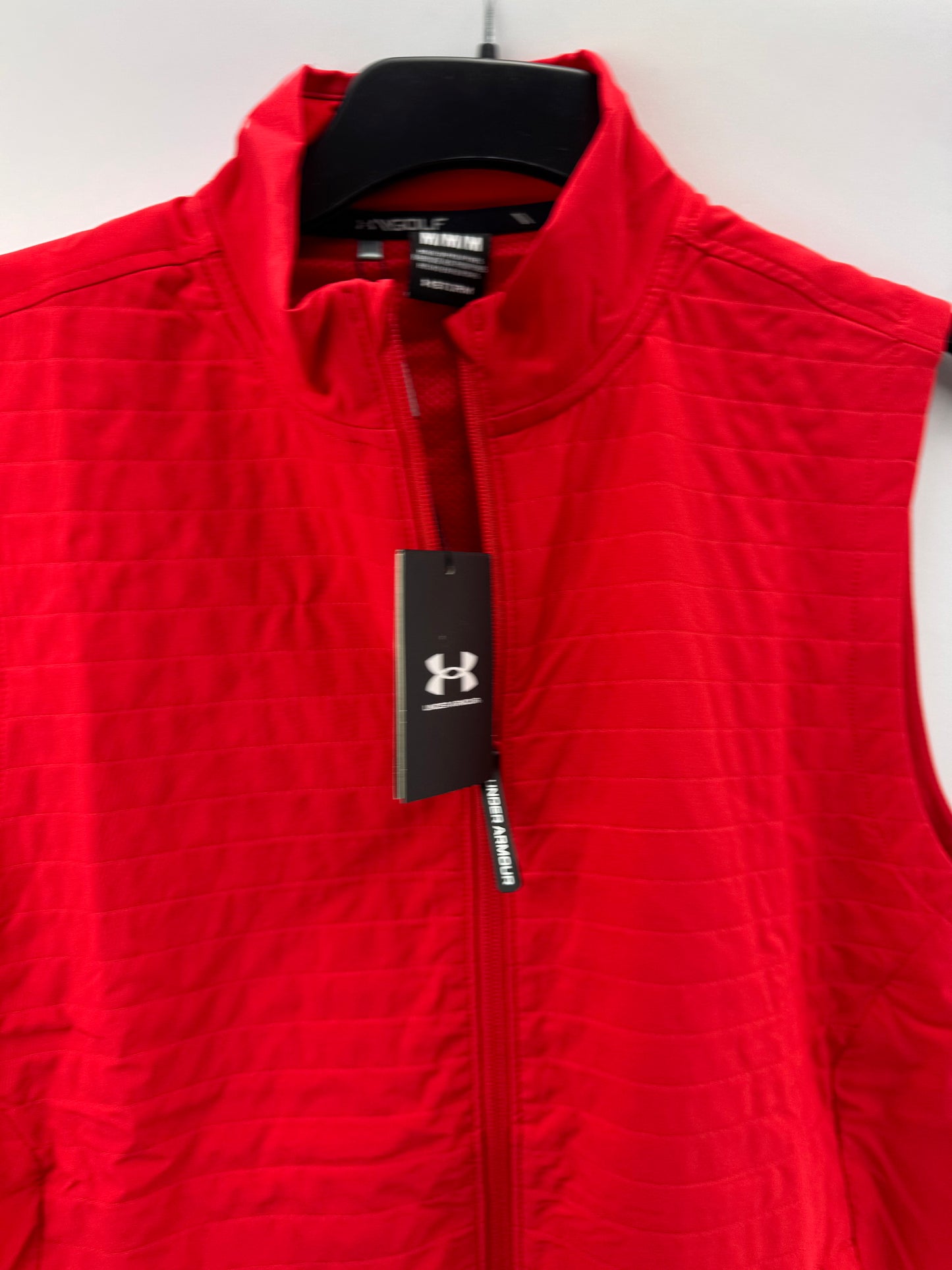 Under Armour Drive Pro Storm Gilet Lightweight Insulated UK Medium /Red /25212