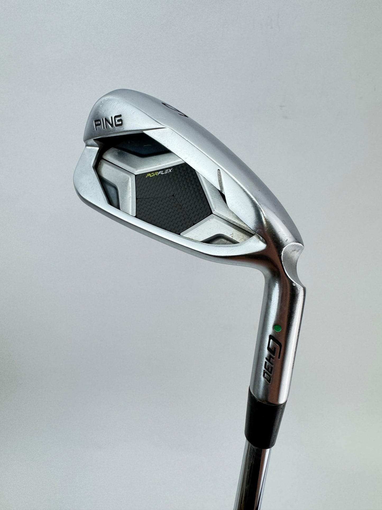Ping G430 6 Iron Green Dot AWT 2.0 Regular Flex Steel +1” /Right/New Grip /26908