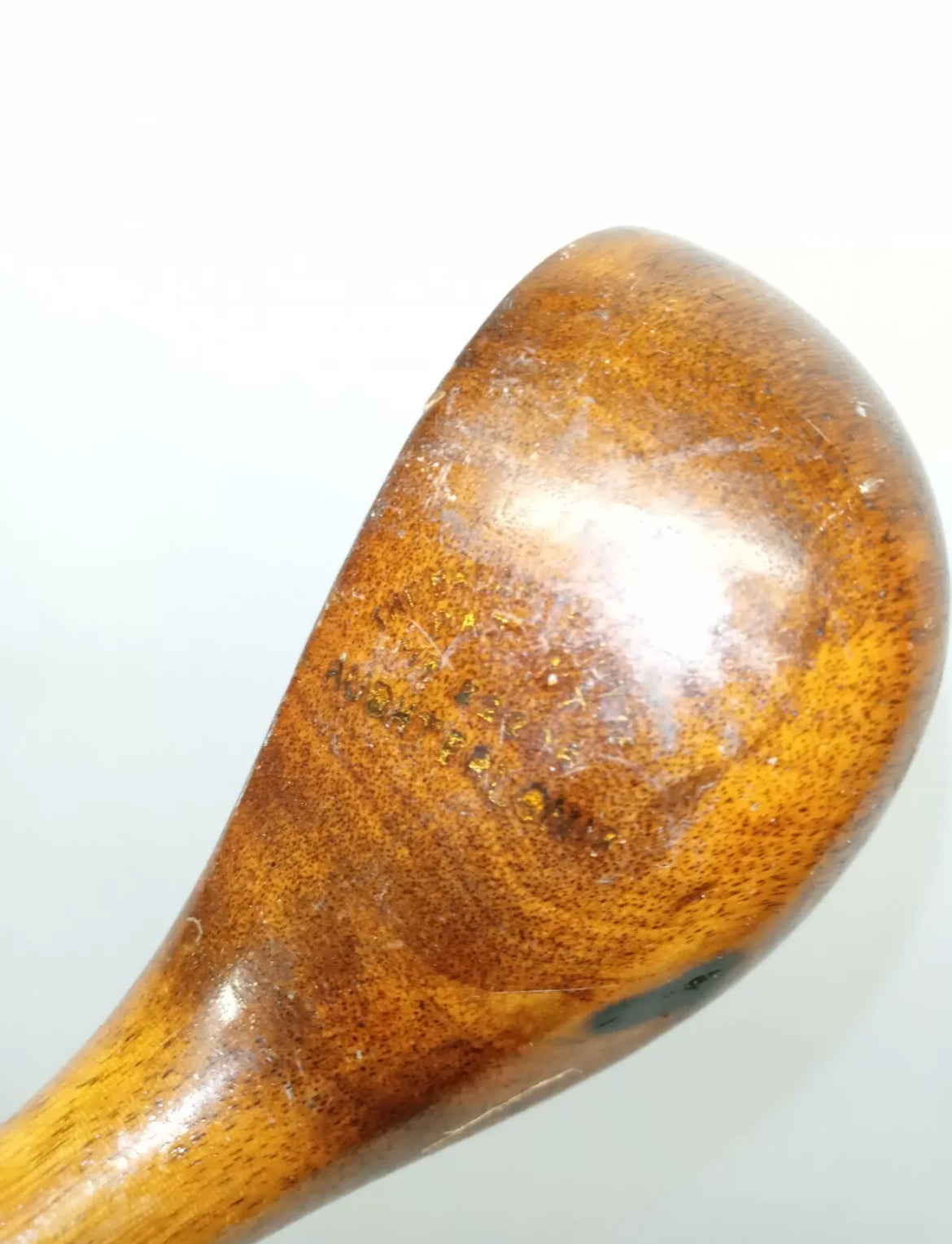 Hickory Auchterlonie Putter CA1913 Patent 22206 Hickory 34.5" Original Grip