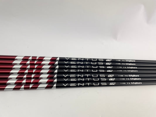 Fujikura Ventus Red HB Iron Shaft Set (7) 7S Stiff Graphite 41.5 /0.370 /New