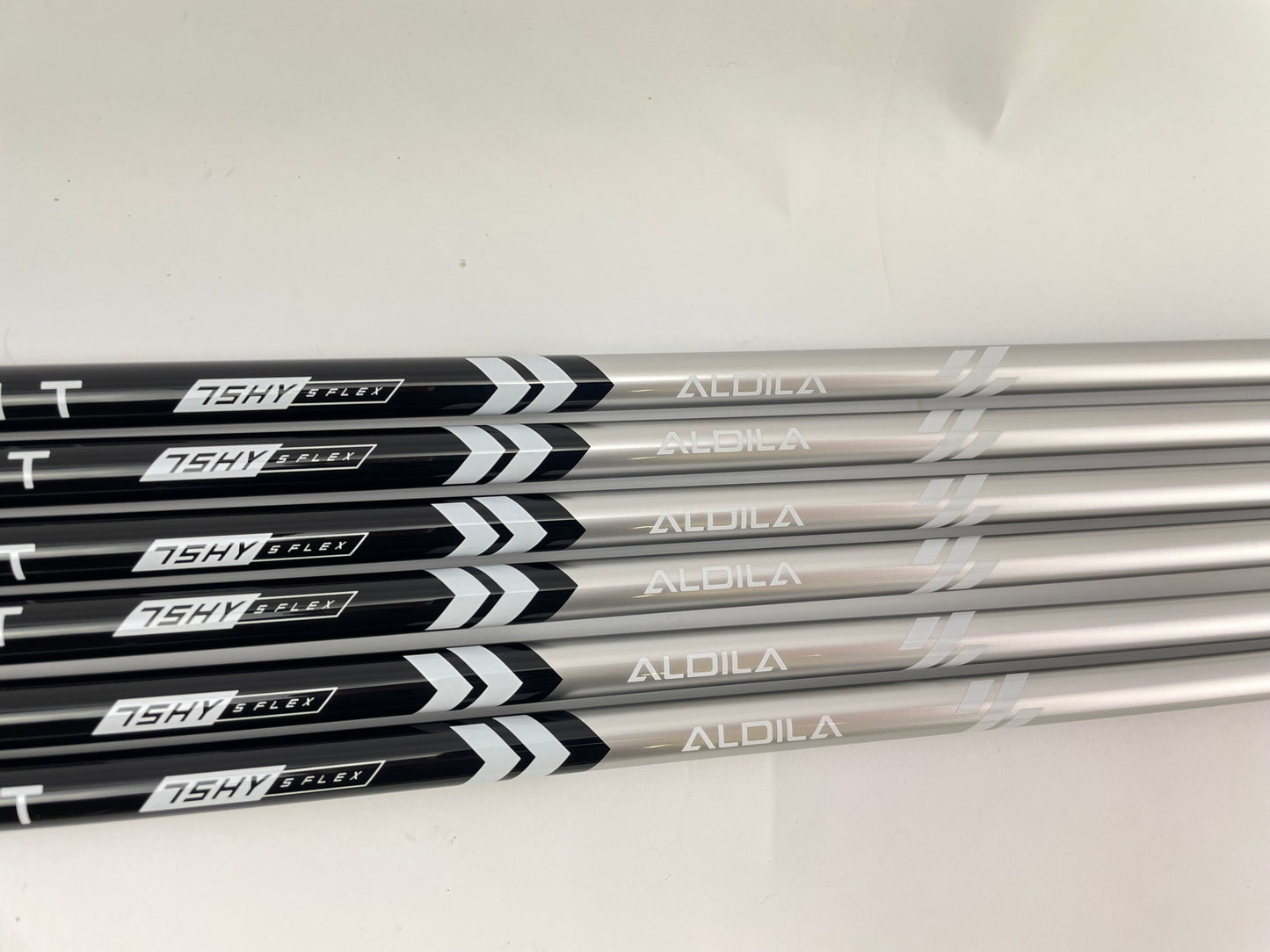 Aldila Ascent Iron Shaft Set (6) 75HY Stiff Flex Graphite /42 /0.370 /Brand New