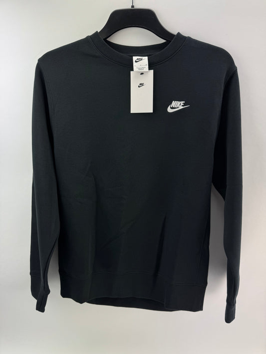 Nike Golf Club Crew Pullover Fleece Jumper UK Small /Black /New /24027