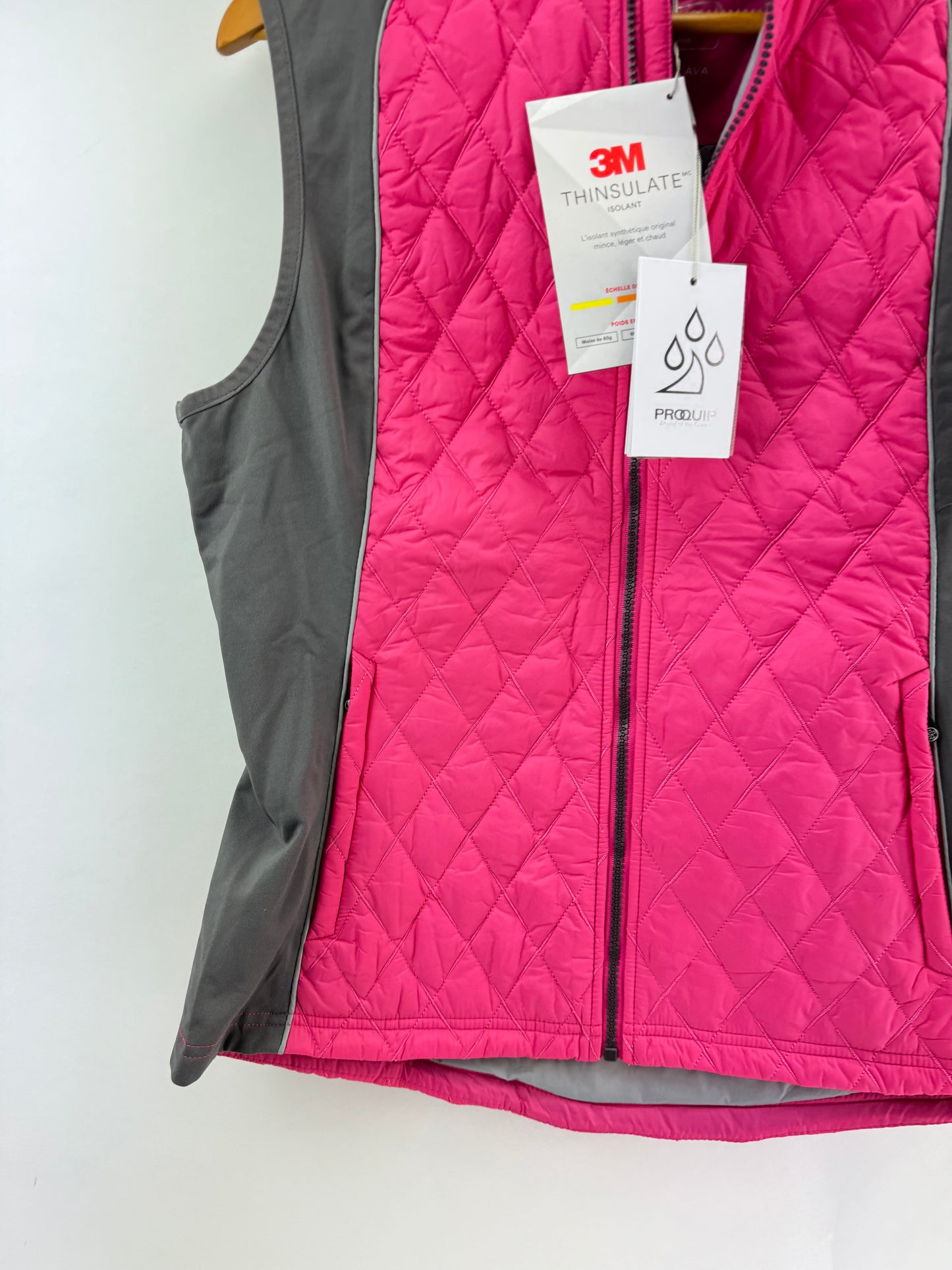 Proquip Womens Thermal Gilet Ava Full Zip /Size UK 8 (Small) New /20935