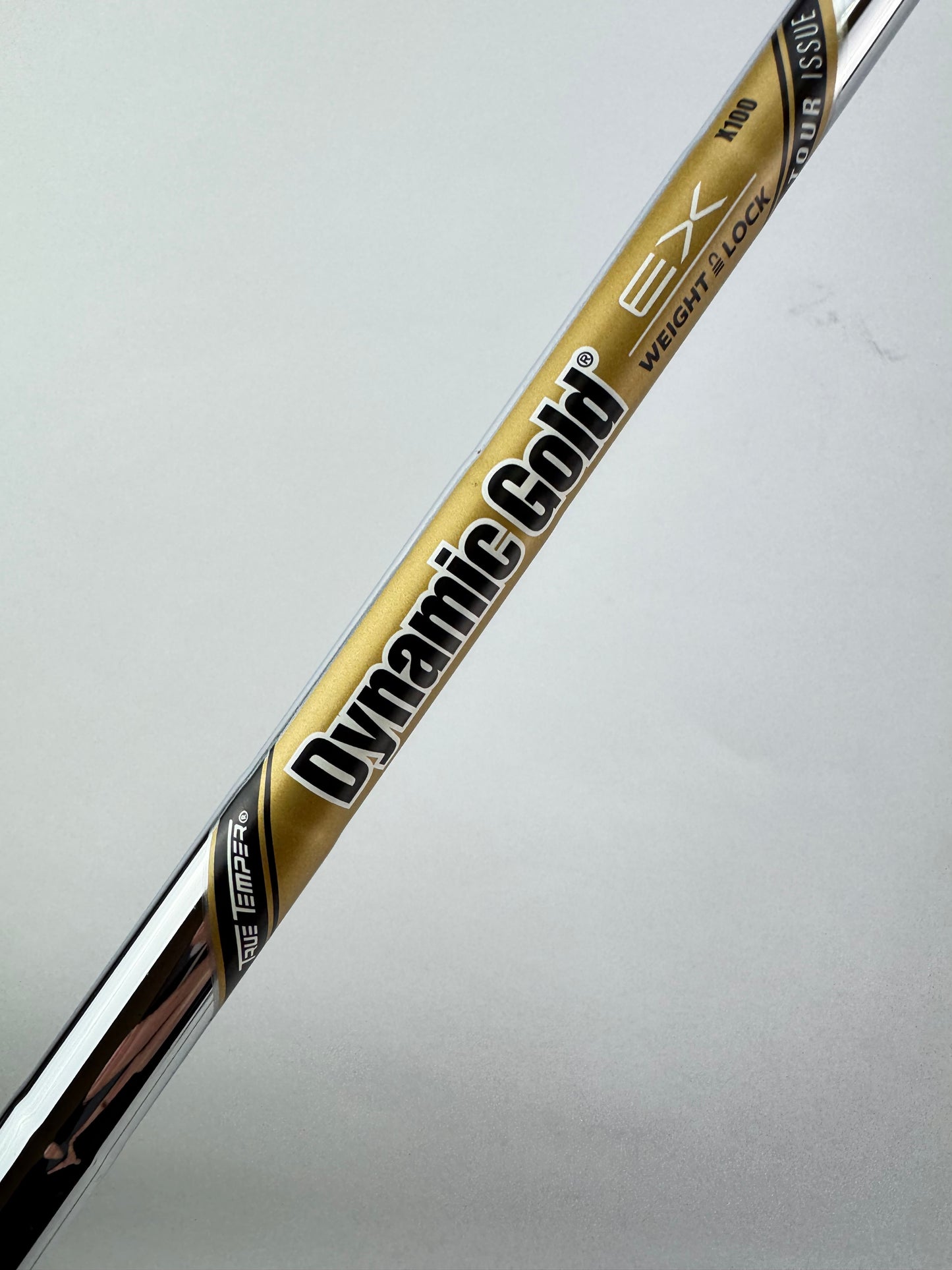 Dynamic Gold EX Iron Shaft X100 X Flex Steel 36.25” /0.355 Tapered /23387