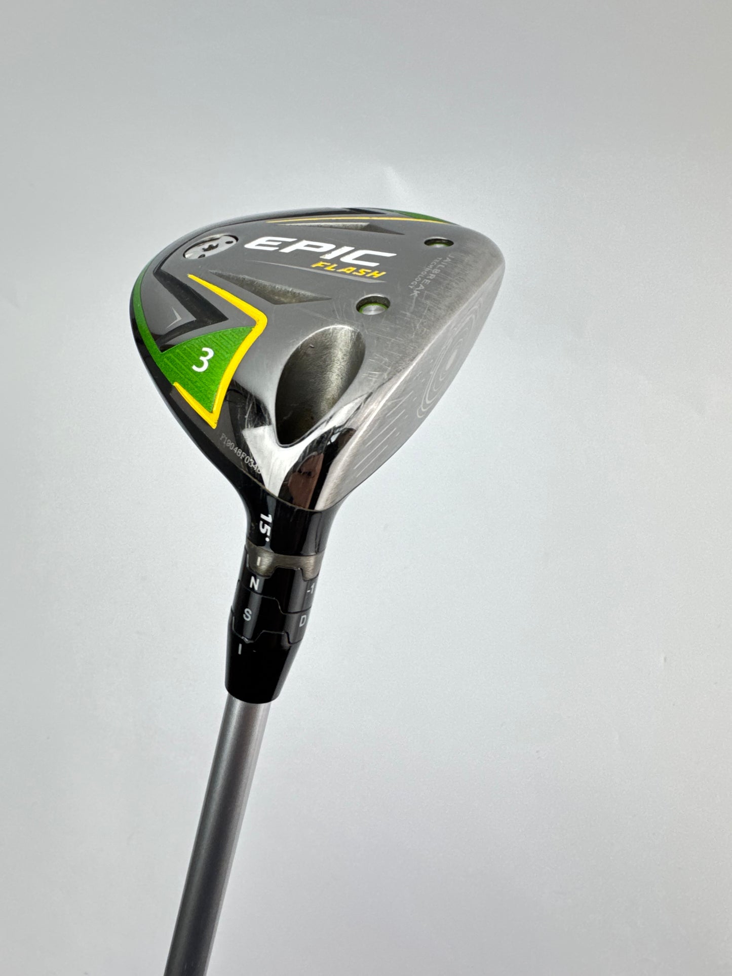 Callaway Epic Flash 3 Wood 15* Aldila Ascent 50 Senior Graphite /Right /27814