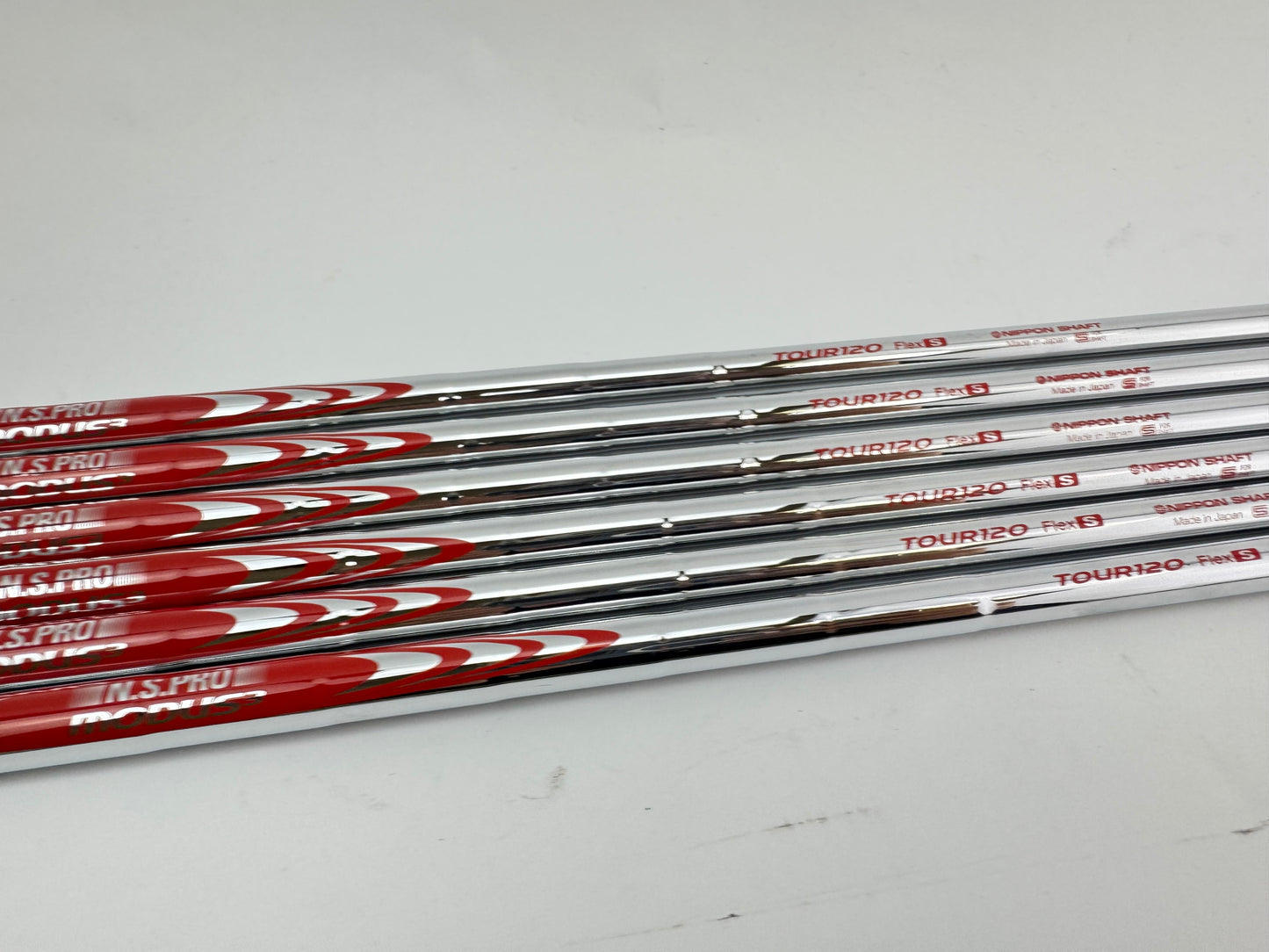 Nippon Modus3 Iron Shaft Set (6) Tour120 Stiff Steel 0.355 Tapered /26972