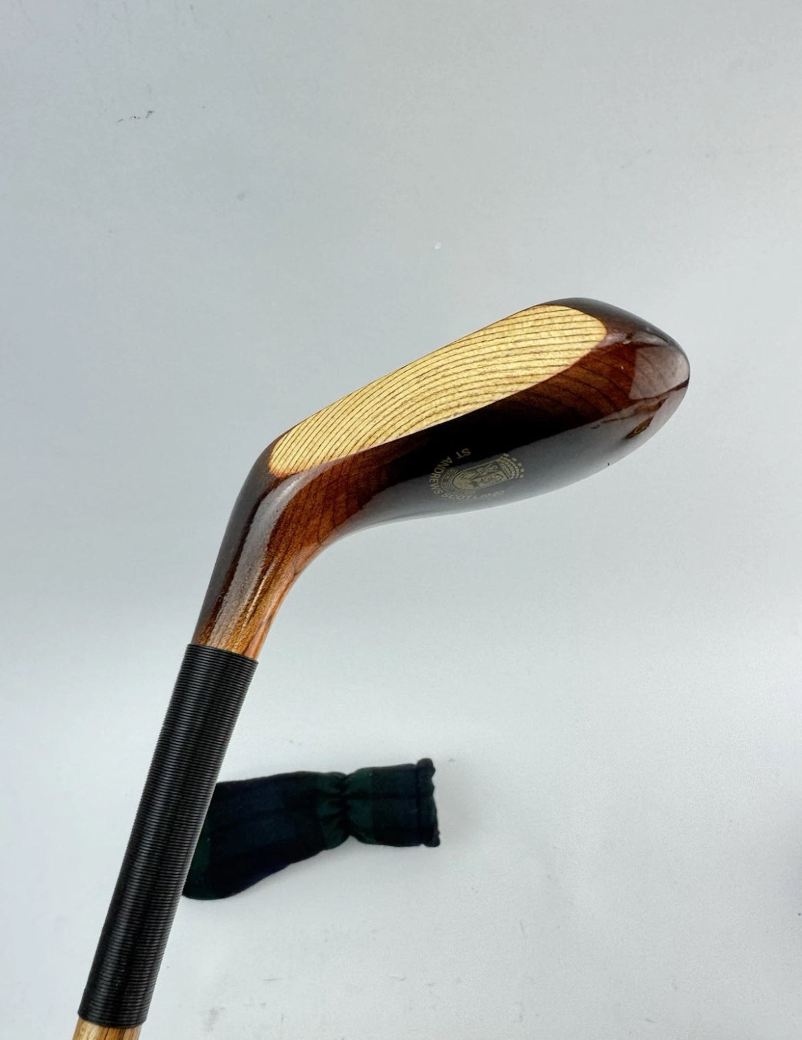 Golf Hickory Putter St Andrews Made Finnish Golf Finland 36” /Headcover /23019
