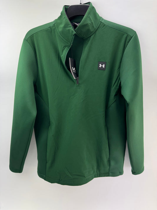 Under Armour Drive Pro Pullover Storm Hybrid 1/2 Zip UK Medium /Green /24972
