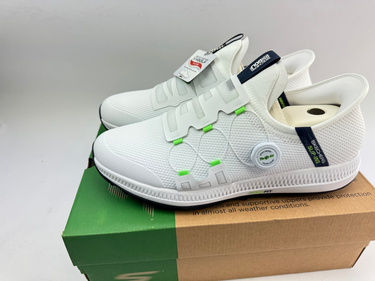 Skechers Go Golf Elite 5 Slip In Golf Shoes Waterproof Twist Fit /UK 11 /24144