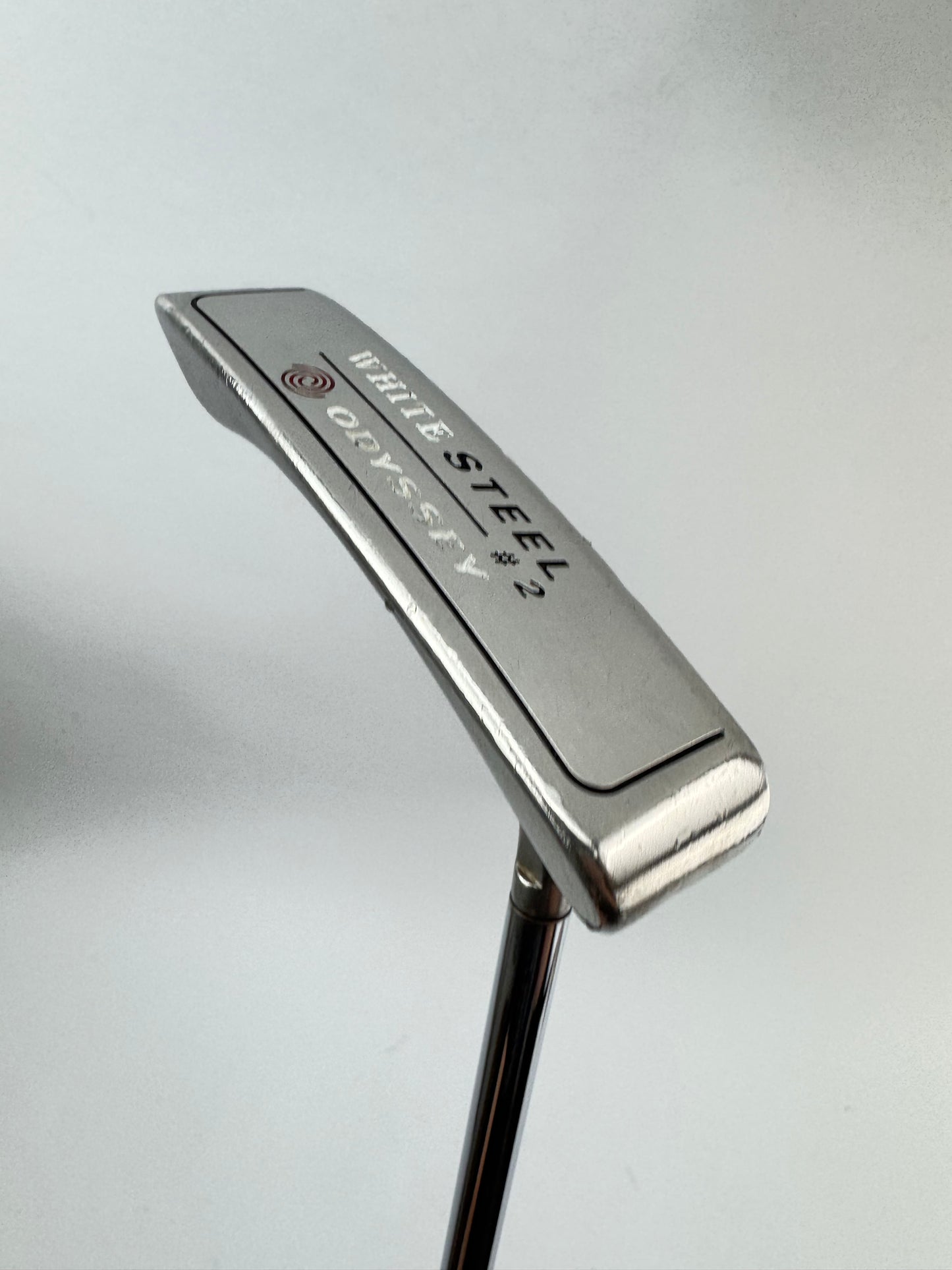 Odyssey White Steel Putter #2 Blade Heel Shafted 35” /Right /New Grip /24386