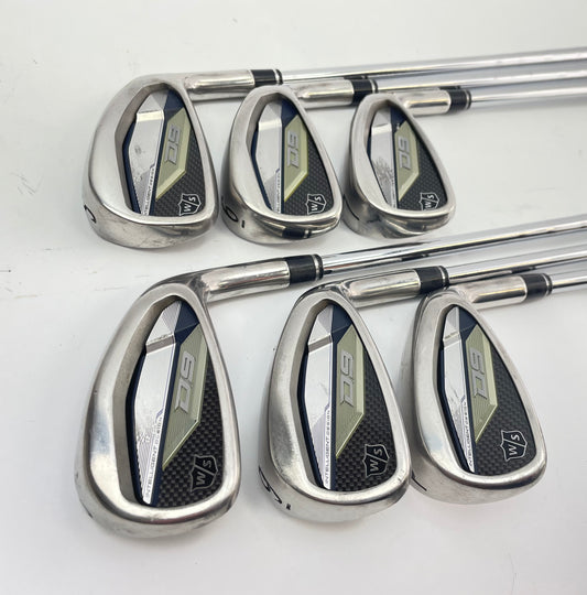 Wilson Staff D9 Irons 5-PW KBS $-Taper Lite 100 Regular Flex Steel /Right /27017