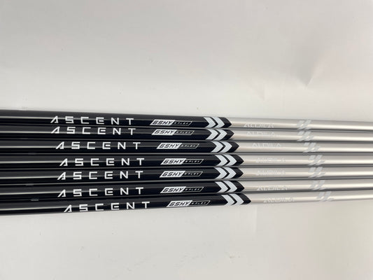 Aldila Ascent Iron Shaft Set (7) 65HY Regular Flex Graphite 42 /0.370 /Brand New