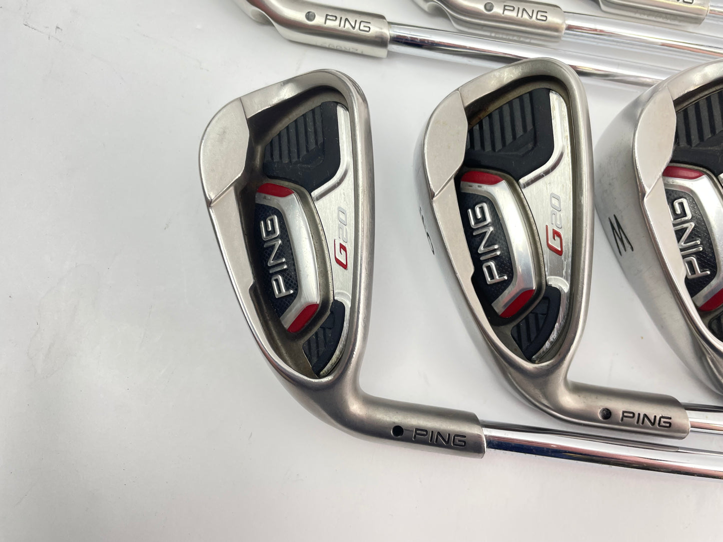 Ping G20 Iron Set 5-PW Left Handed Black Dot Senior Flex Steel /New Grips /25535