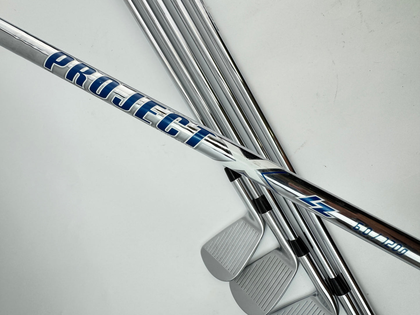 Titleist T100s Irons 5-PW Project X LZ 6.0 Stiff Steel +1/2” /New Grips /26904