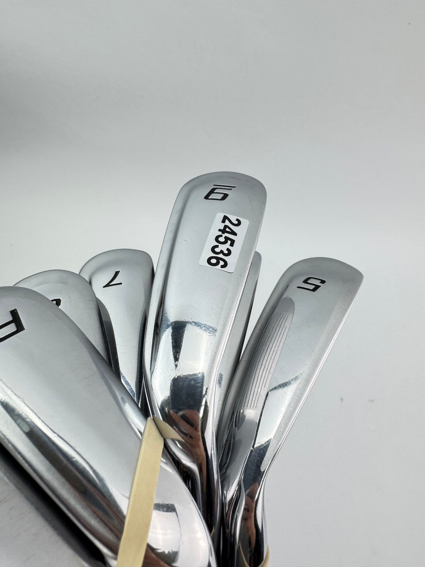 Cobra F9 Irons Speedback 5-SW KBS Tour 90 Stiff Flex Steel /Right /Lamkin /24536
