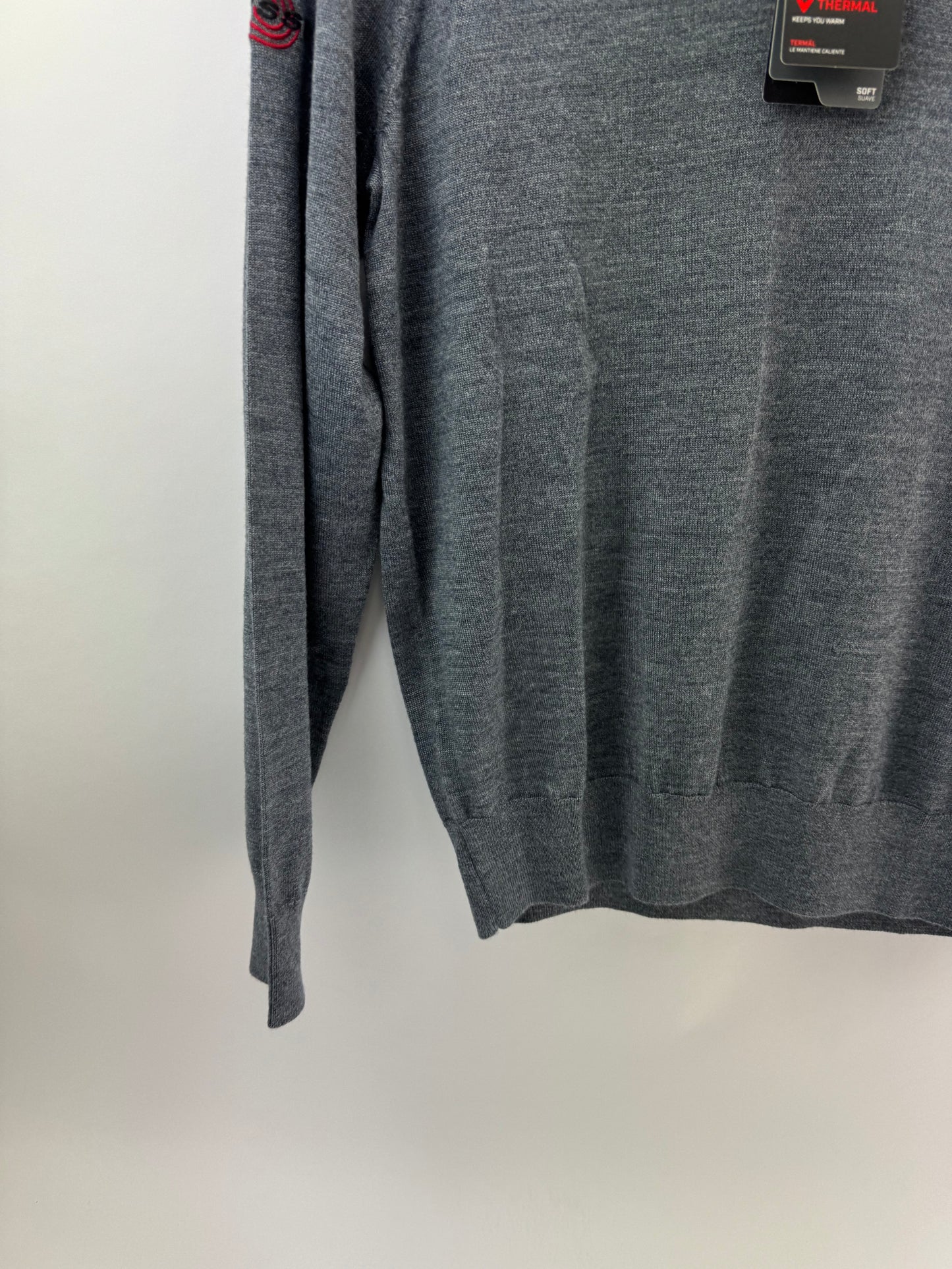 Callaway Odyssey Tour Merino Pullover 1/4 Zip UK Small /Grey /New /23860