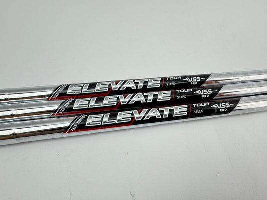 Elevate Tour 120 Wedge Shaft Set (3) Vss Pro Stiff Flex Steel 0.355 Taper /25543