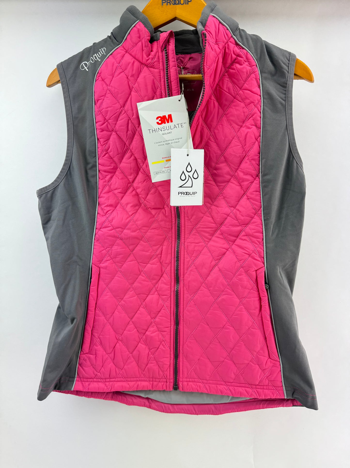 Proquip Womens Thermal Gilet Ava Full Zip /Size UK 8 (Small) New /20935