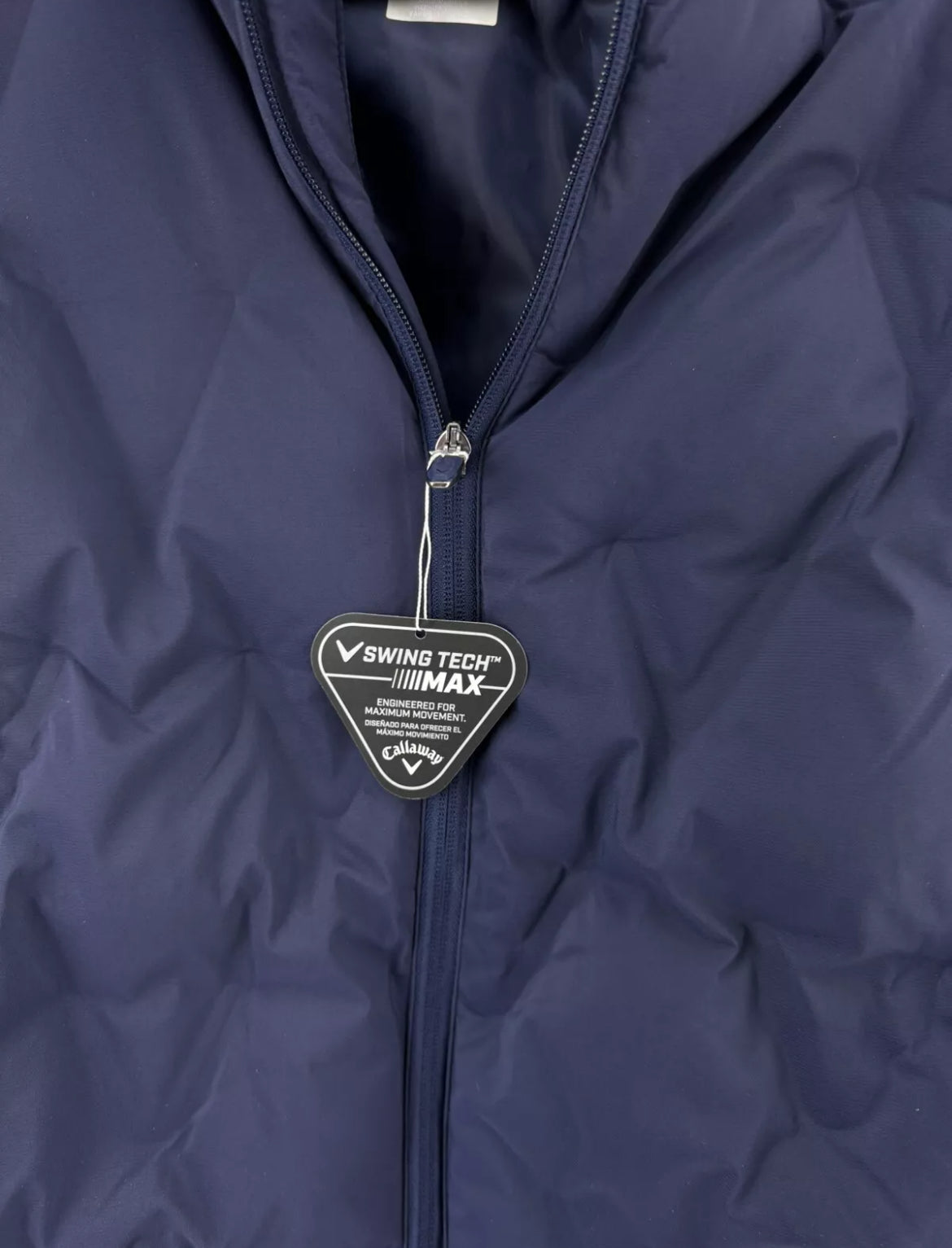 Callaway Thermal Puffer Jacket Welded Chev 2024 /Navy /Mens UK S /New /19863