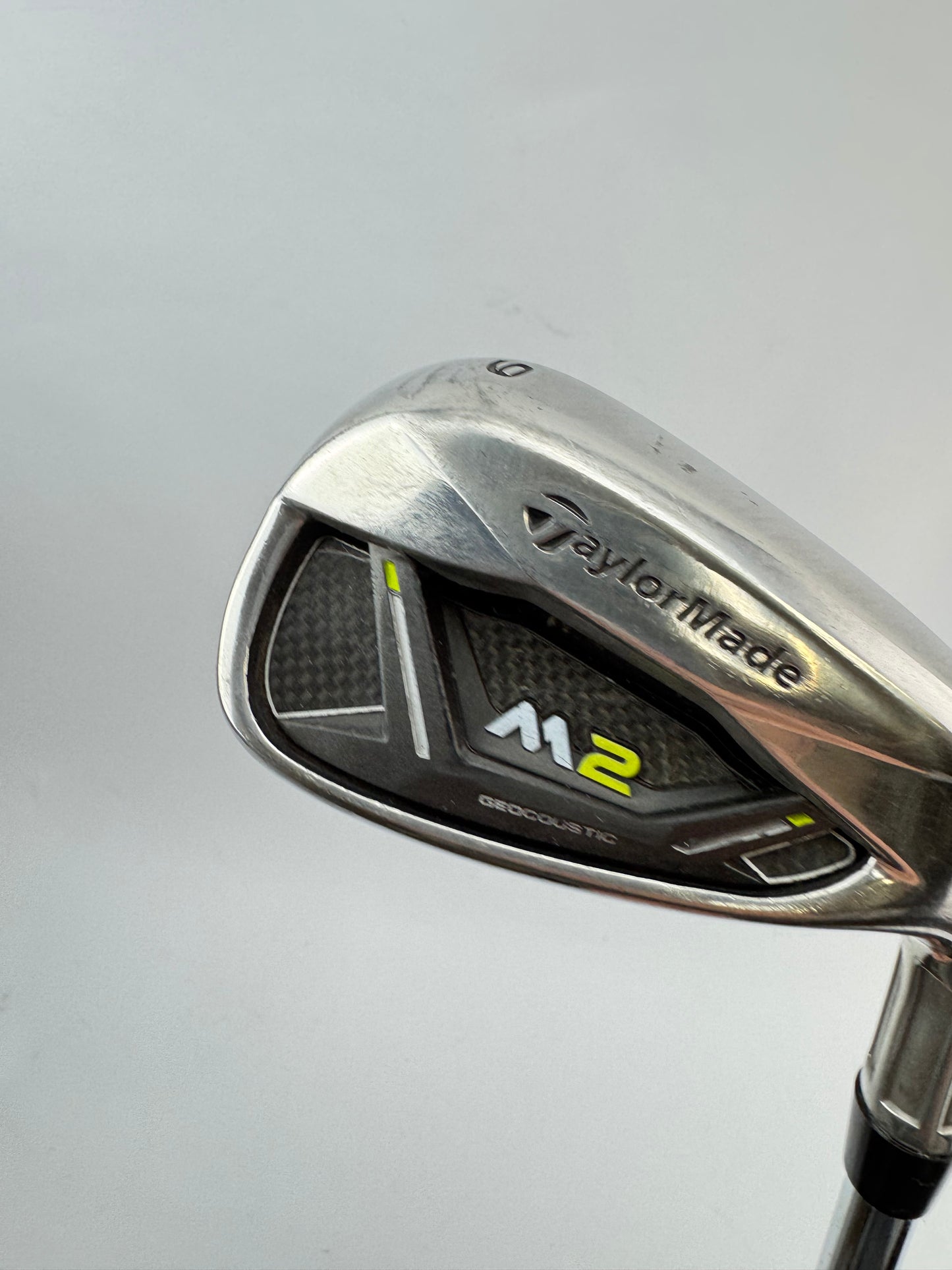 Taylormade M2 Geocoustic 9 Iron XP100 R300 Regular Flex Steel /New Grip /23693