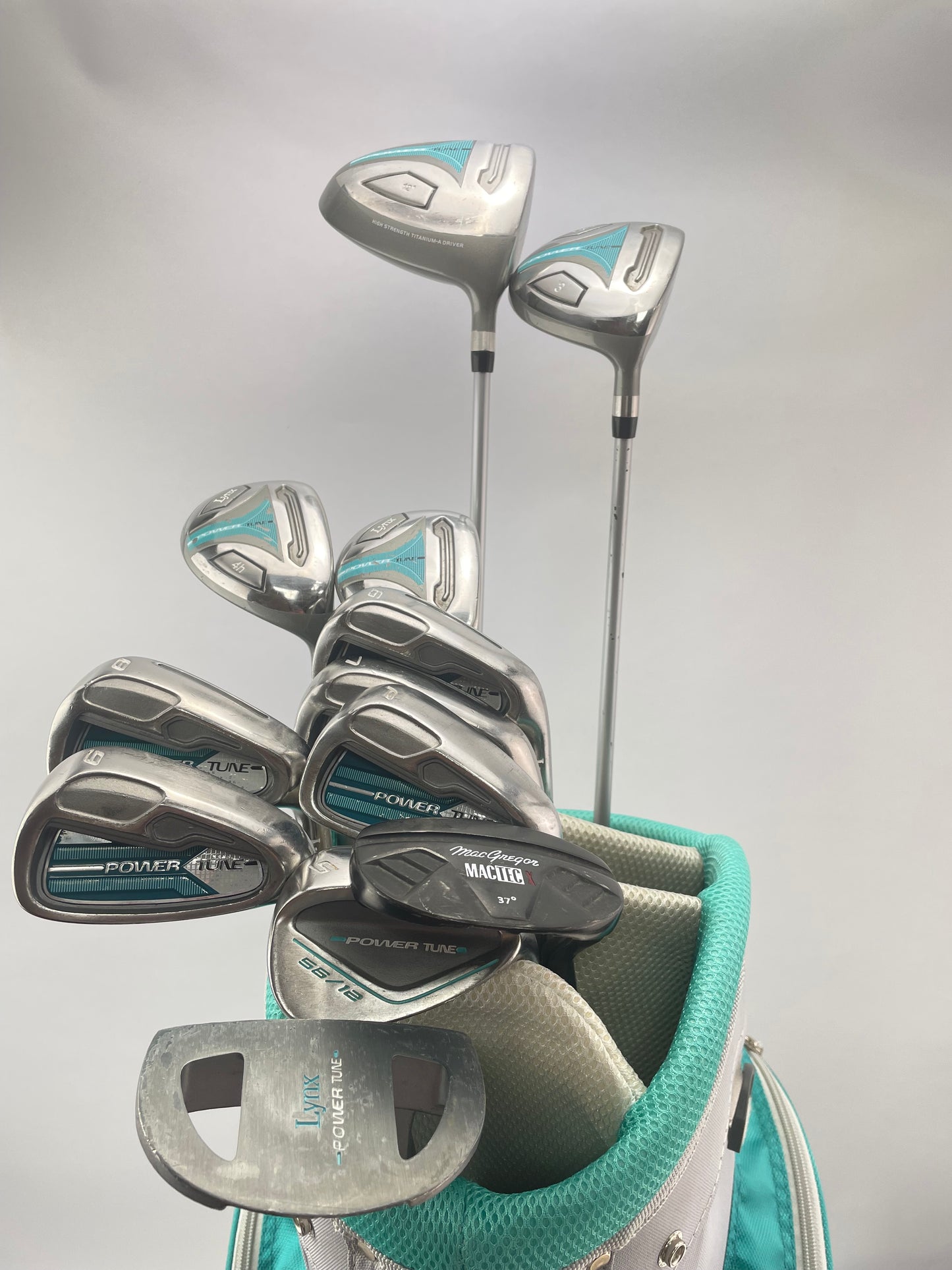 Lynx Golf Package Set 12 Clubs Ladies Flex Graphite /Right /Cart Bag /26698