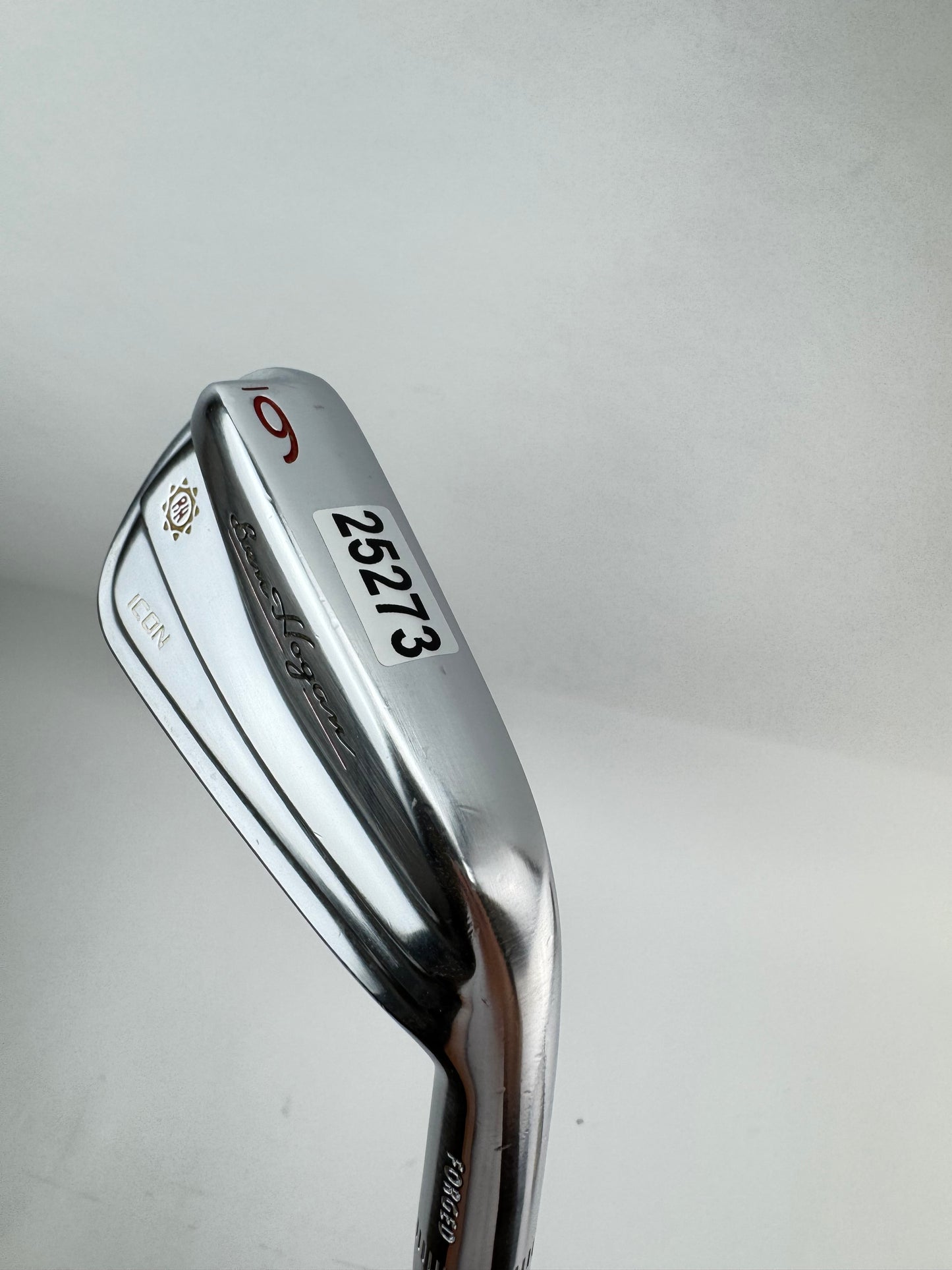 Ben Hogan Icon 6 Iron Forged KBS Tour-V 110 Stiff Flex Steel /Right /25273