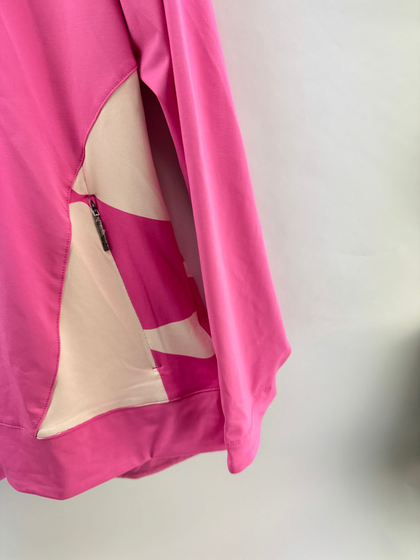 Ping Golf Womens Jacket Oria Full Zip UK 18 /Long Sleeve /Pink /New /22376