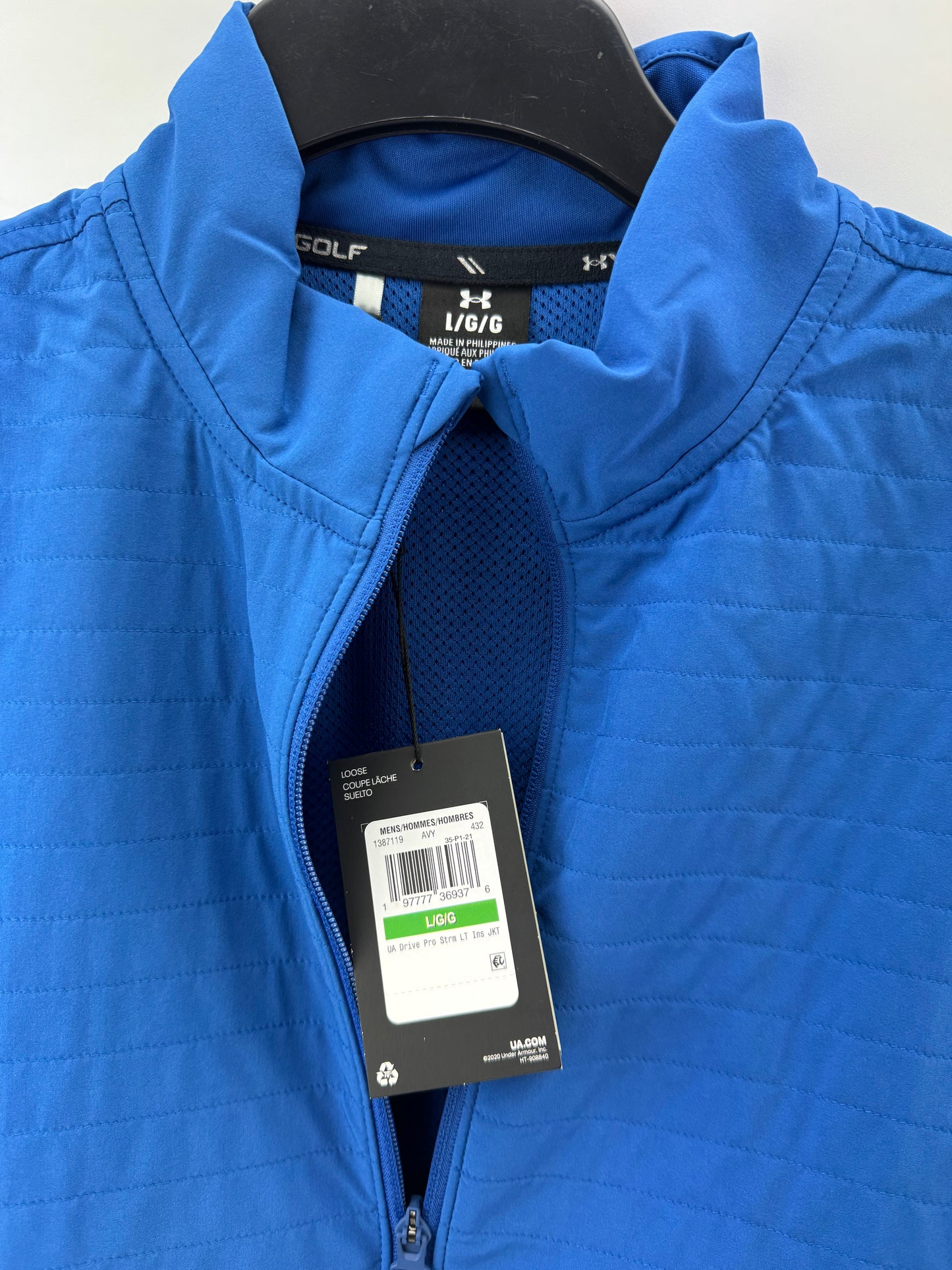 Under Armour Drive Pro Storm Jacket Lightweight Insulated UK Large /New /24237