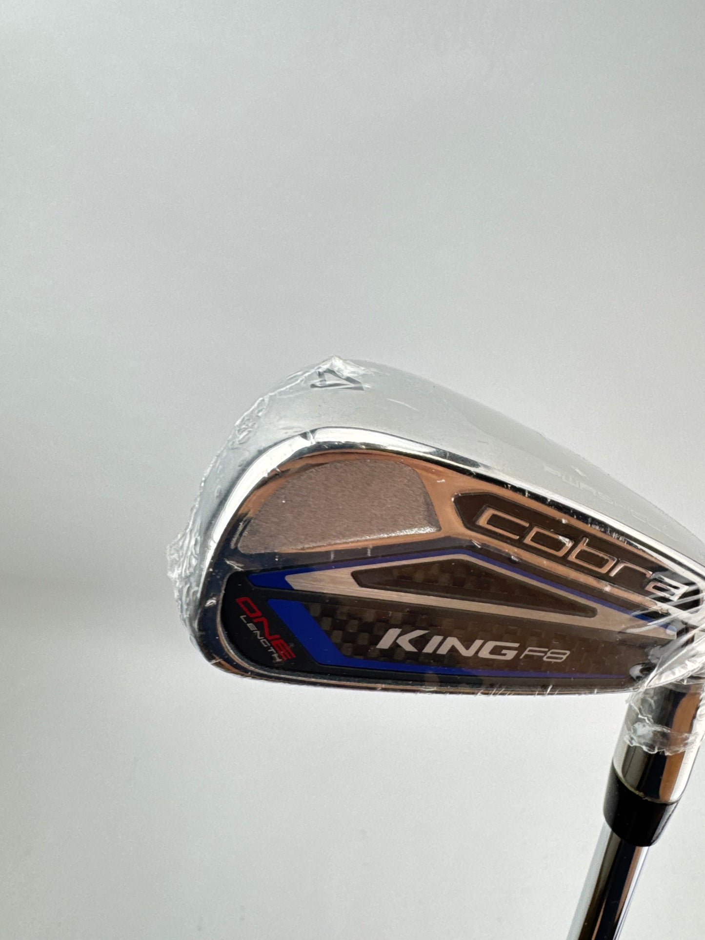 Cobra One Length 4 Iron F8 KBS Tour FLT 120 Stiff Flex Steel /Right /New /25580