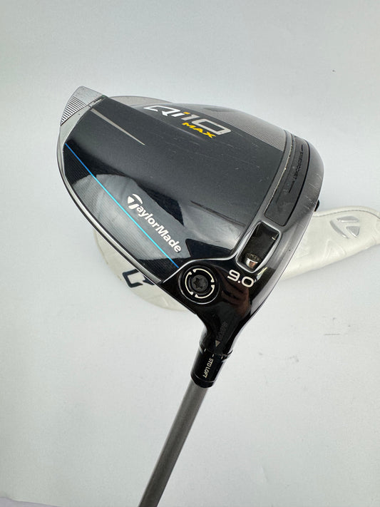 Taylormade Qi10 Max Driver 9* Speeder NX 50 Stiff Graphite /Headcover /28031