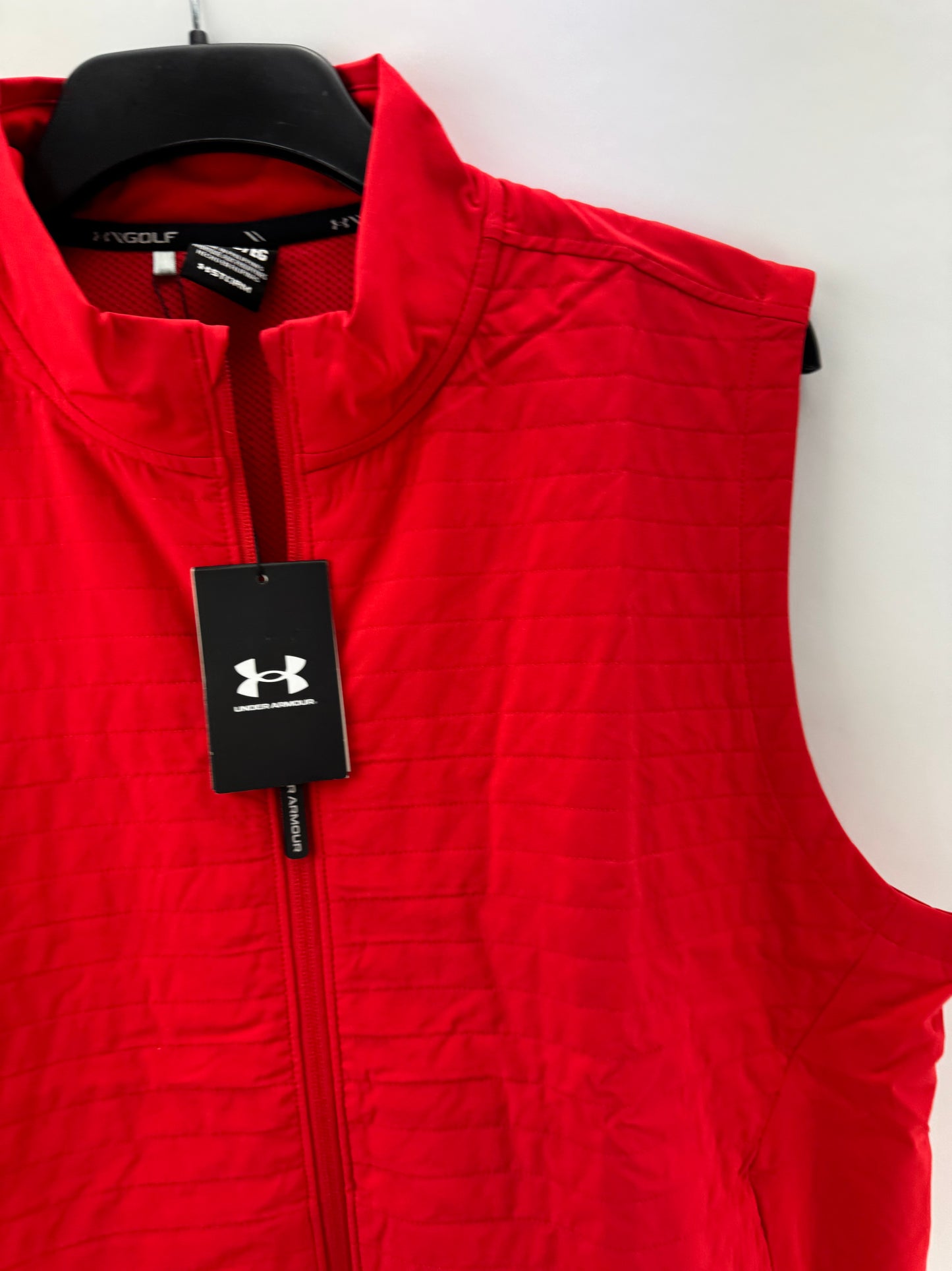 Under Armour Drive Pro Storm Gilet Lightweight Insulated UK XL /Red /24974