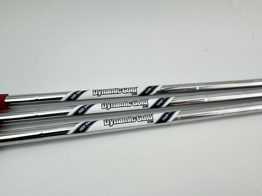 Dynamic Gold S200 Wedge Shaft Set (3) Tour Issue Stiff Steel 0.355 Tapered/28040
