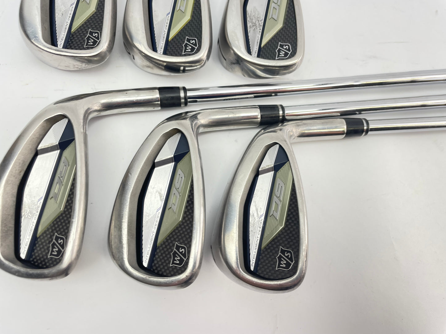 Wilson Staff D9 Irons 5-PW KBS $-Taper Lite 100 Regular Flex Steel /Right /27017