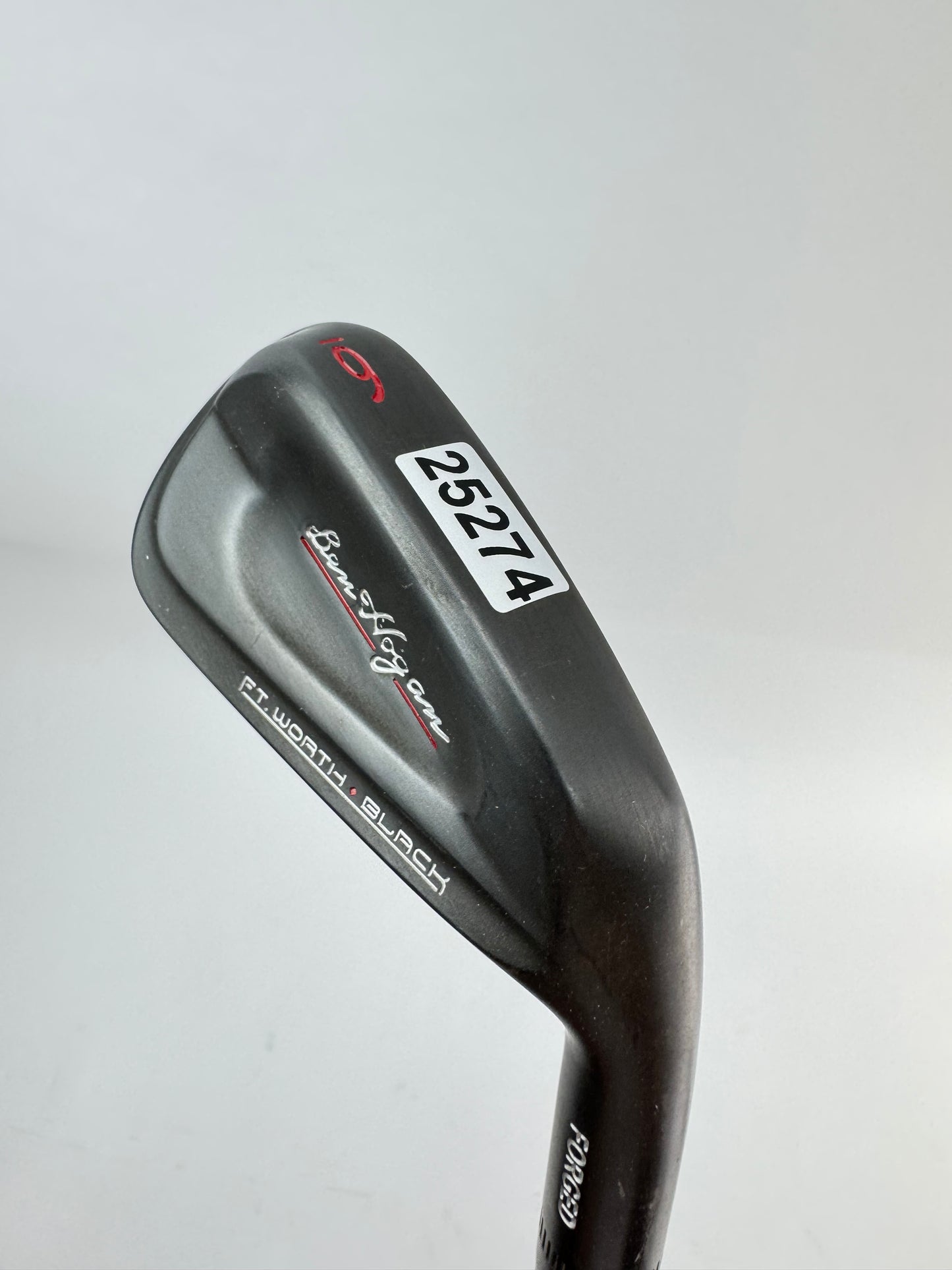 Ben Hogan FT Worth Black 6 Iron Forged Recoil ES 760 F2 Senior Graphite /25274