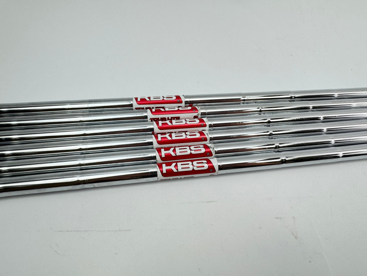KBS Tour Lite Iron Shaft Set (6) 5-PW Regular Steel /0.355 Tapered /25033