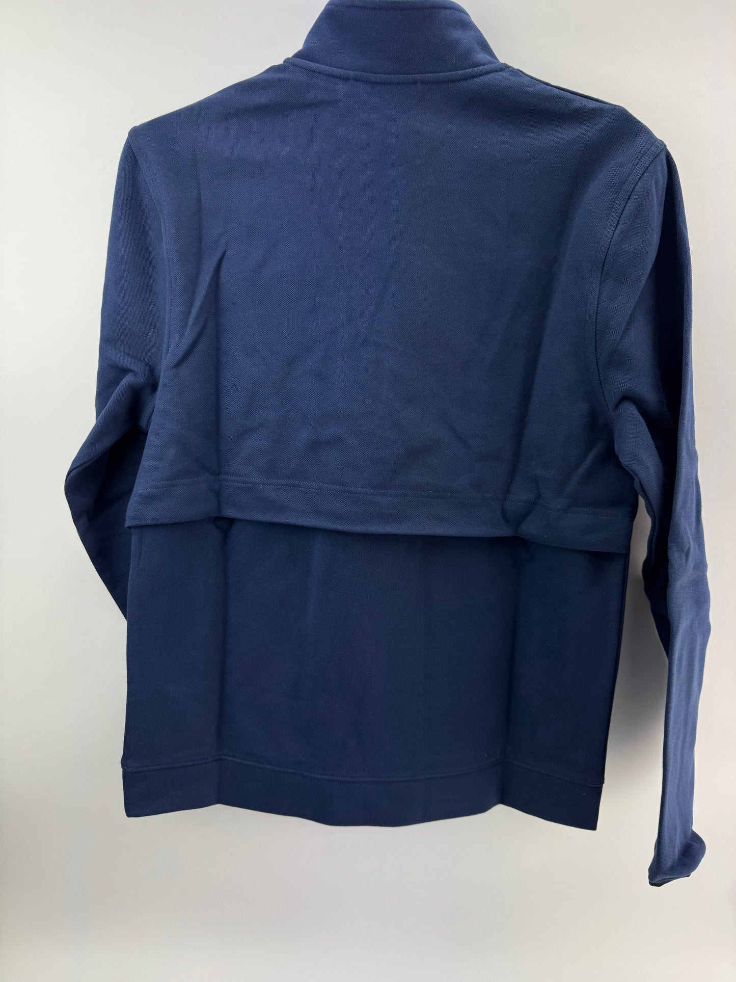 Nike Golf Pullover Pique Tour 1/2 Zip Navy /UK Medium /21” Pit /New /24151