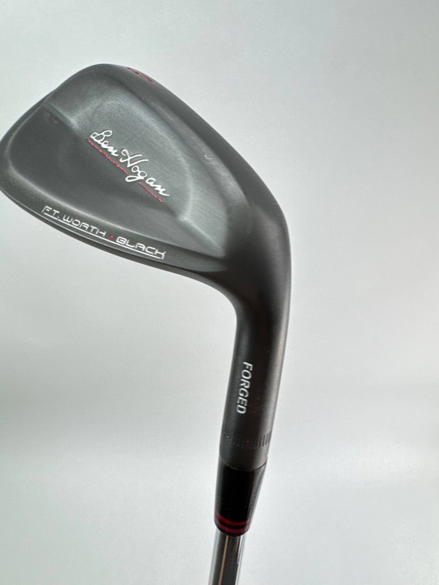 Ben Hogan FT Worth Black 9 Iron Forged KBS Tour 90 Stiff Steel /Right /25165