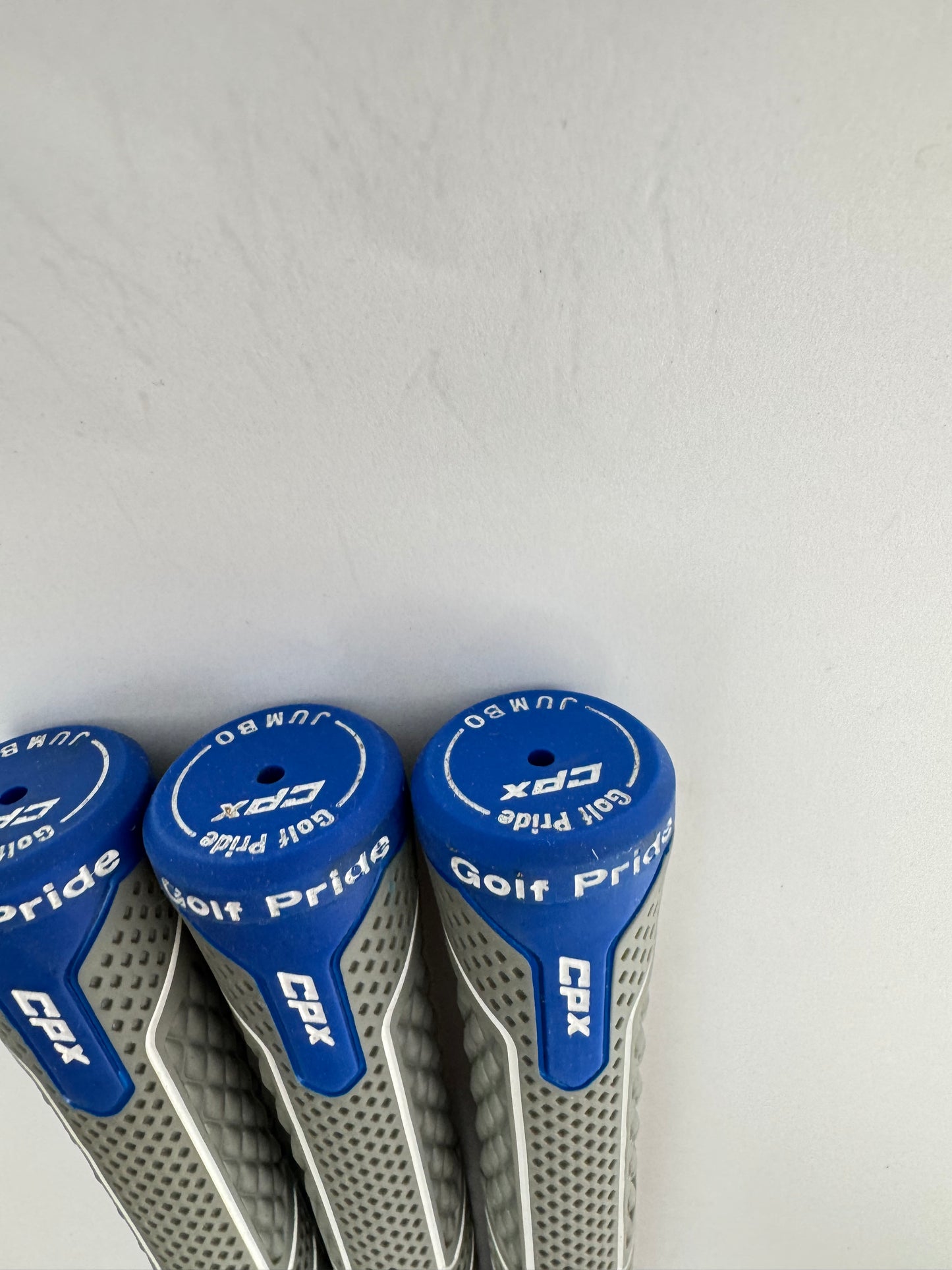Golf Pride CPX Jumbo Golf Grips (3) Men’s /Grey/Blue /Pulled /24927