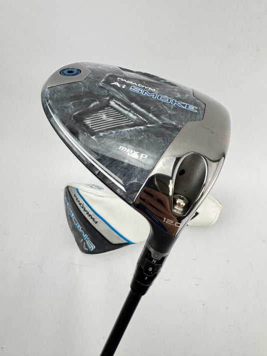 Callaway Paradym Ai Smoke Max D Driver 12* Helium 4F2 Senior Graphite /27197