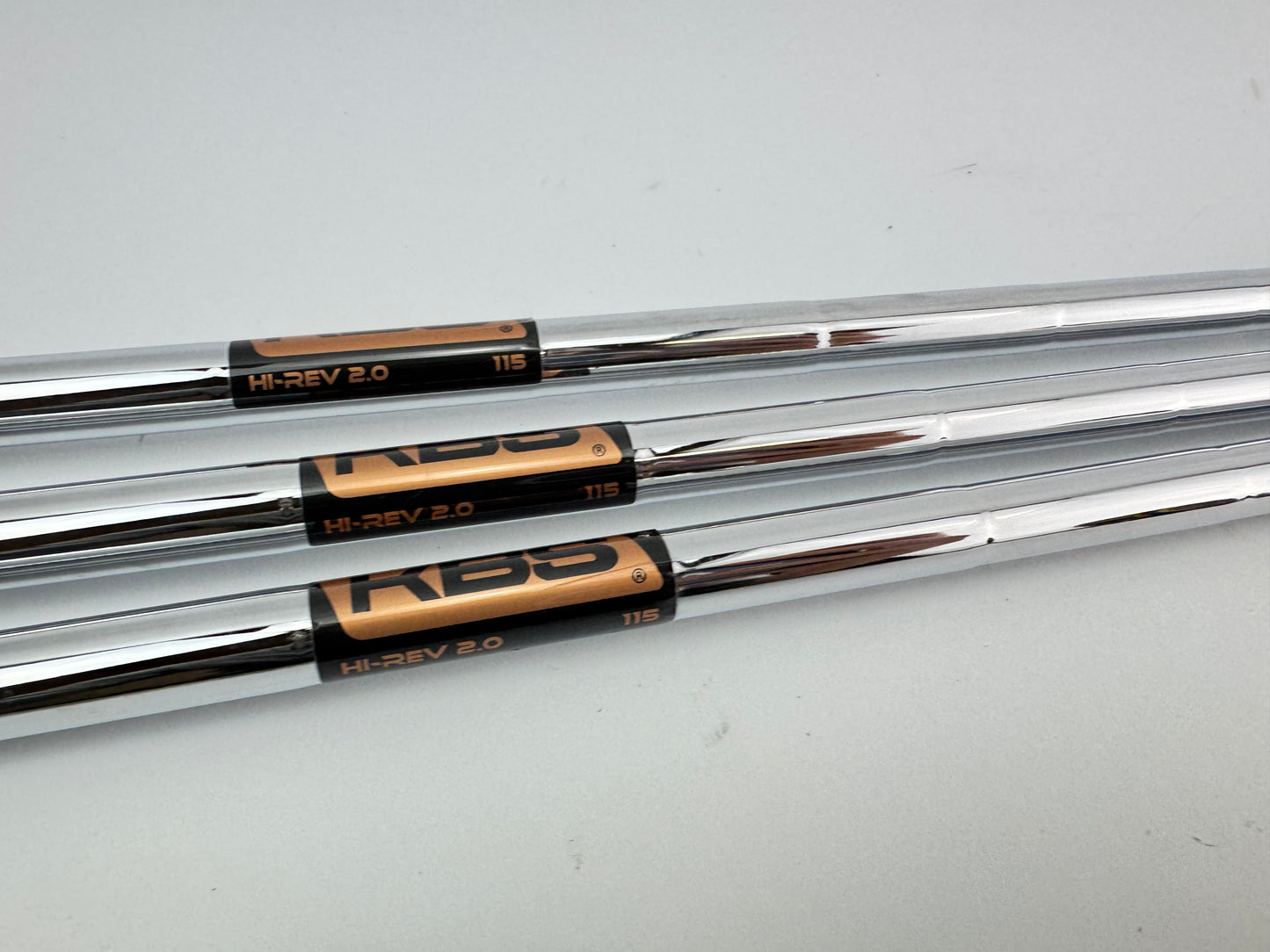 KBS Hi-Rev 2.0 Wedge Shaft Set (3) 115 Wedge Flex Steel 0.355 Tapered /28041