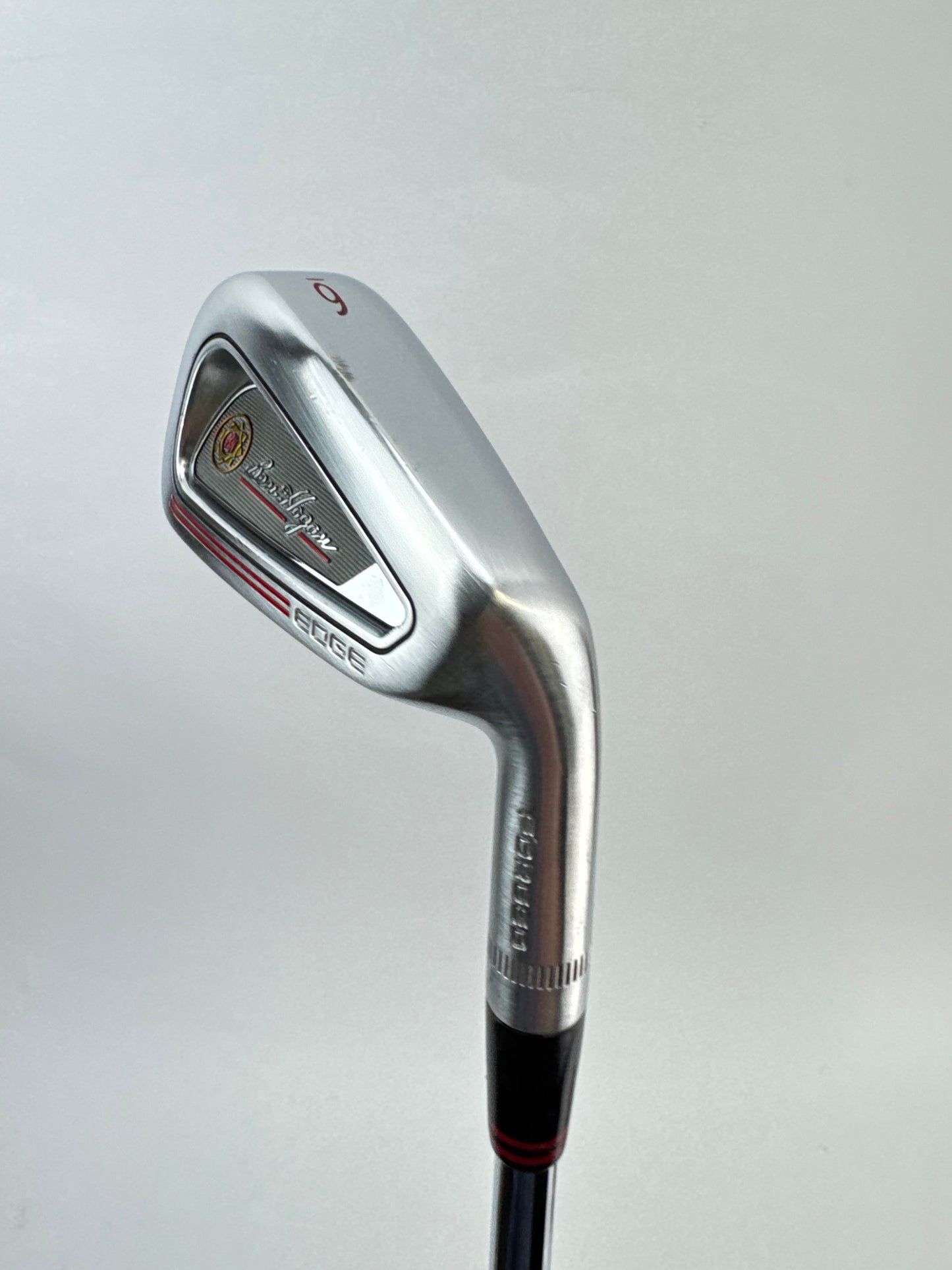 Ben Hogan Edge 6 Iron KBS Tour-V 110 Stiff Flex Steel /Right /New /23659
