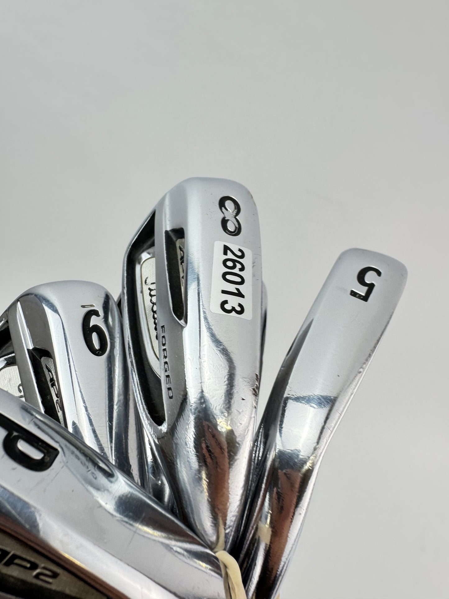 Titleist AP2 714 Irons 5-PW Forged Project X 6.0 Stiff Steel +1/2” /Right /26013