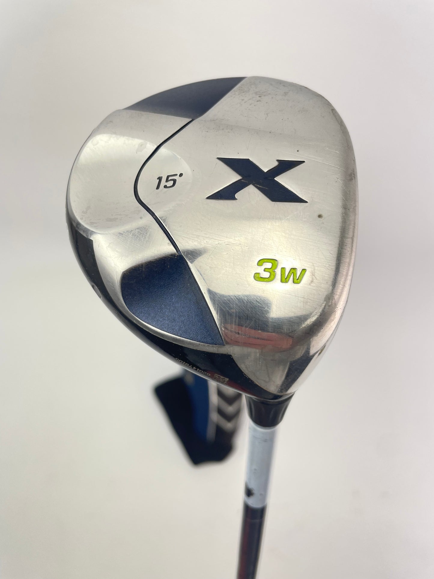 Callaway X 3 Wood 15* Stiff Flex Graphite /Right /New Grip /Headcover /24645
