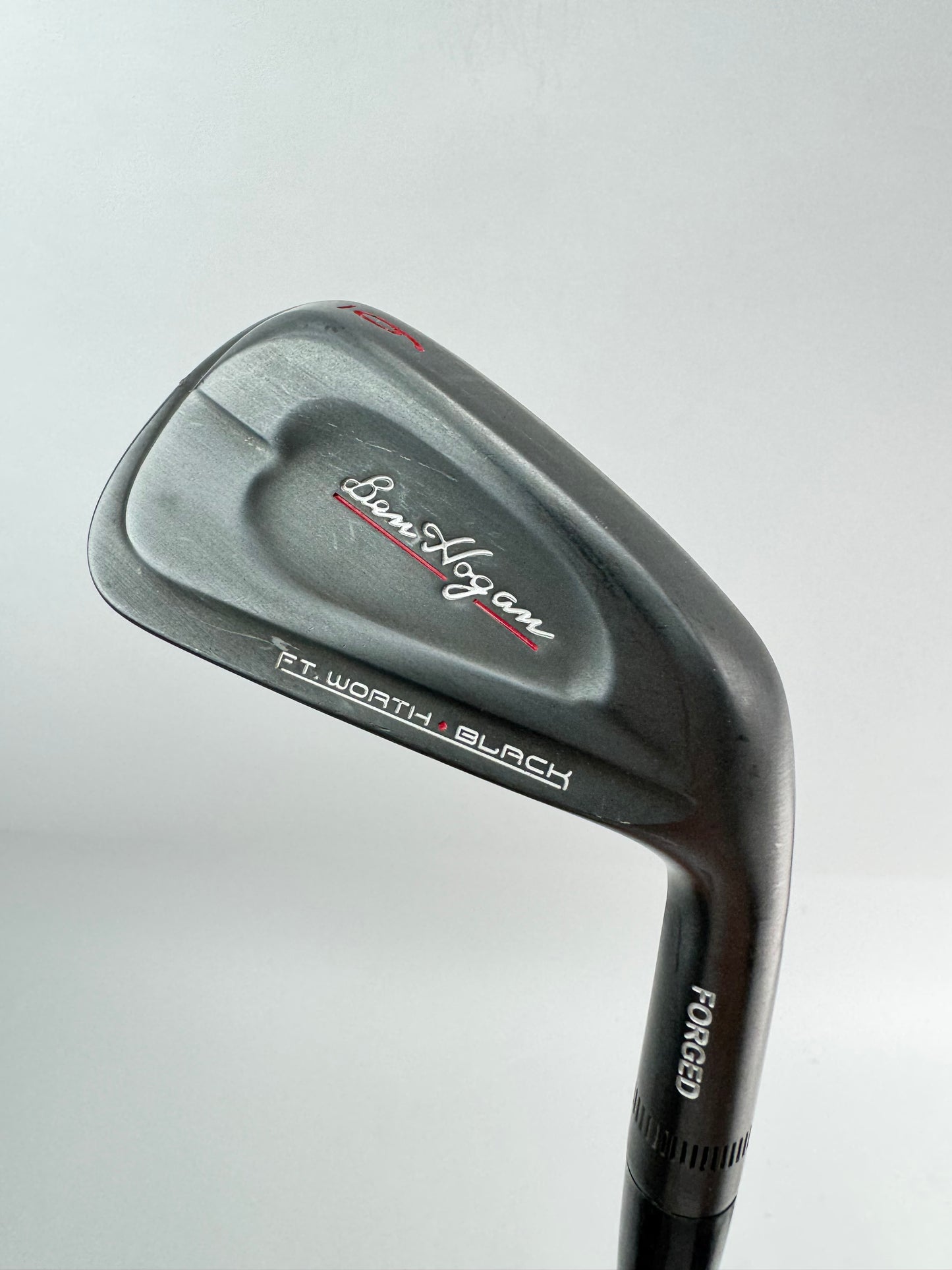 Ben Hogan FT Worth Black 6 Iron Forged KBS Tour-V 120 X Flex Steel/Right/25272